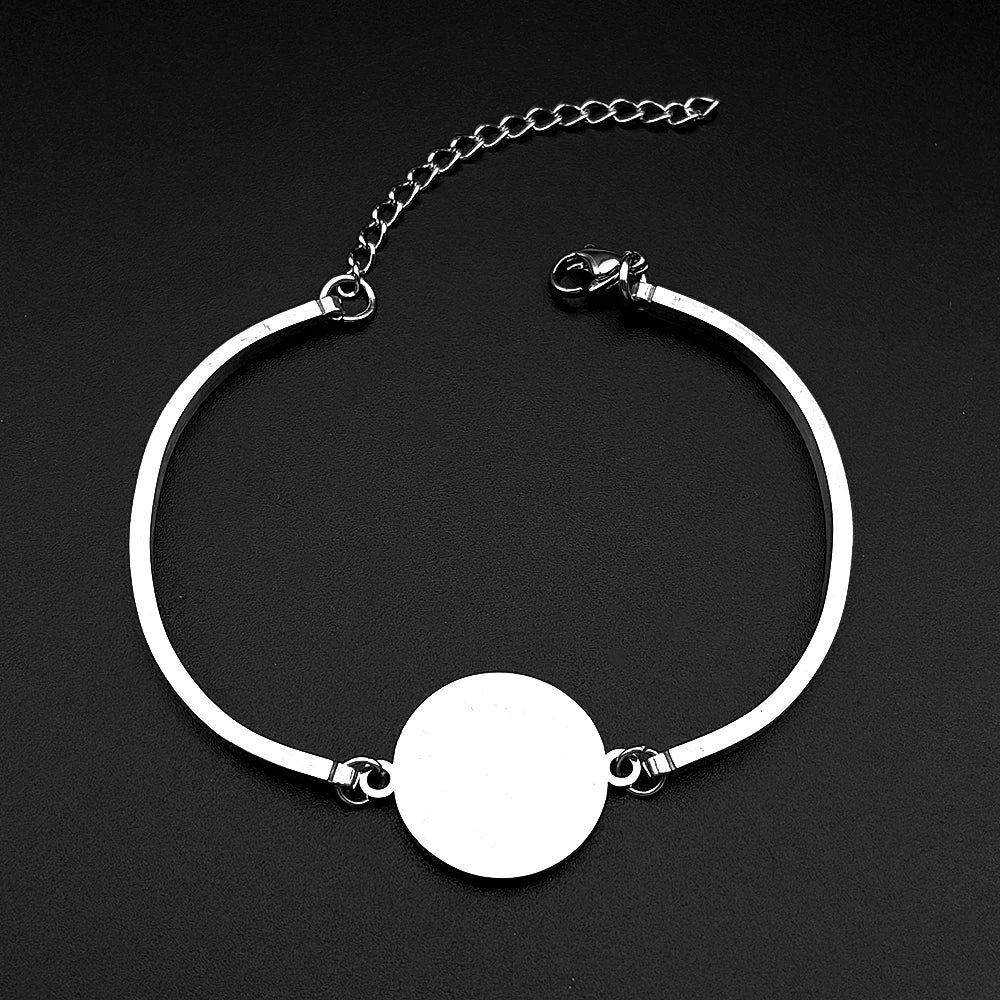 Brazalete Sagrado Sello de los 7 Arcángeles — Acero Inoxidable Consagrado