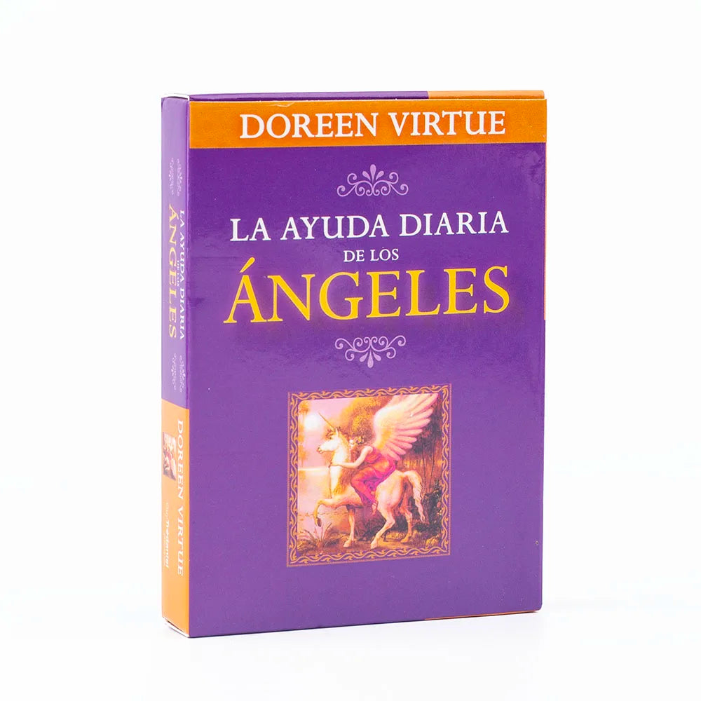 Oráculo Guía Diaria de Tus Ángeles (44 Cartas en Español) + Regalo Espiritual