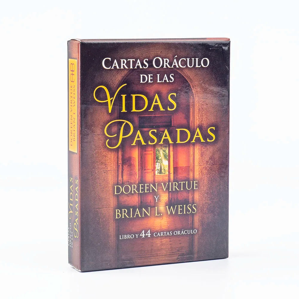 Oráculo de Vidas Pasadas – Doreen Virtue & Brian Weiss (44 Cartas en Español) + Mensaje Angelical Personalizado