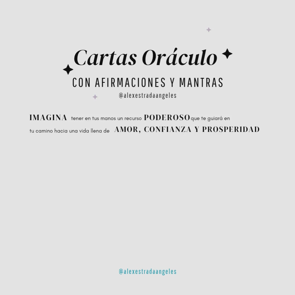 Oráculo Afirmaciones Poderosas